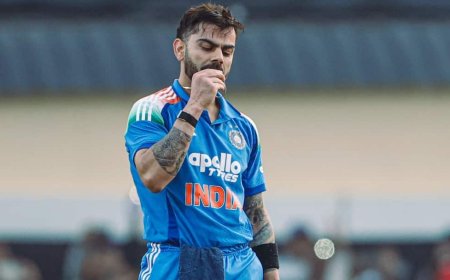 वनडे क्रिकेट के 7000 शतक..., विराट कोहली ने रचा इतिहास; रांची में तोड़ा सचिन तेंदुलकर का रिकॉर्ड