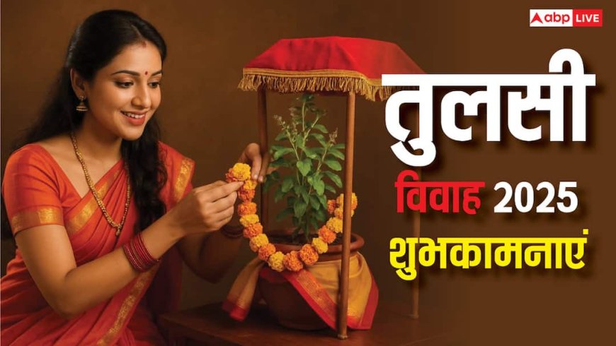 Happy Tulsi Vivah Hindi Wishes: हर आंगन में गूंजे मंगल गीत, तुलसी विवाह के पावन अवसर पर भेजें ये शुभकामनाएं