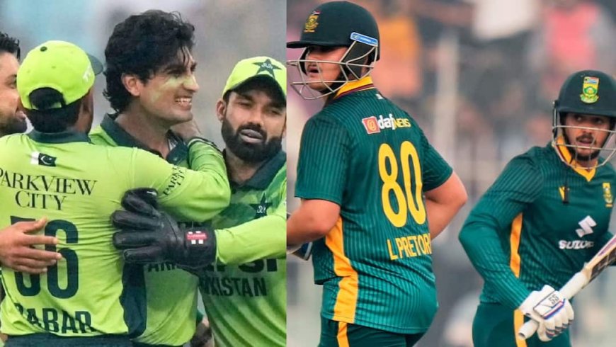 PAK गेंदबाजों ने मचाई तबाही, नसीम शाह ने बिखेरा जलवा, सिर्फ 72 रनों में ढेर हुई दक्षिण अफ्रीकी टीम