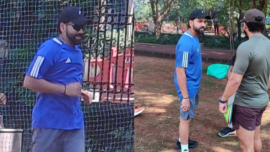 5 किलो वजन घटा लिया! रोहित शर्मा का नया अवतार देख दंग रह जाएंगे आप; तस्वीर हुई वायरल