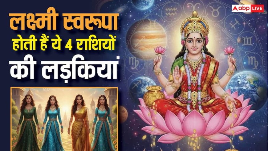 Girls Lucky Zodiac: लक्ष्मी स्वरूपा होती हैं ये 4 राशियों की लड़कियां, जहां पड़ते हैं कदम वहां रहती है समृद्धि