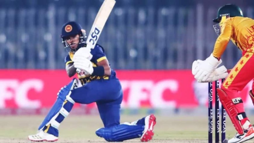 सिर्फ 58 गेंद, 4 छक्कों और 11 चौकों के साथ इस खिलाड़ी ने बना दिए इतने रन, श्रीलंका ने जिम्बाब्वे को 9 विकेट से रौंदा