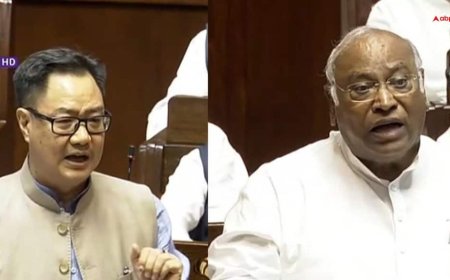 संसद में SIR पर घमासान: खरगे ने 267 के तहत तुरंत चर्चा की मांग की, रिजिजू बोले- 'समय सीमा न थोपे विपक्ष'