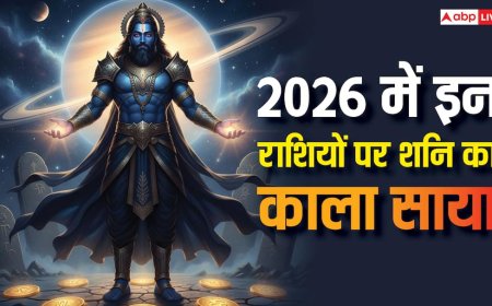 Shani Dev: शनि के काले साये से 2026 में भी बच नहीं पाएंगी ये राशियां, साढ़ेसाती और ढैय्या का रहेगा प्रचंड प्रभाव