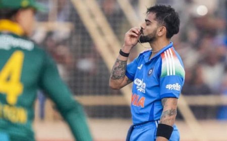 रायपुर में शतक लगाकर Virat Kohli ने तोड़े 3 बड़े रिकॉर्ड, 'वर्ल्ड रिकॉर्ड' भी बनाया; बन गए पहले भारतीय