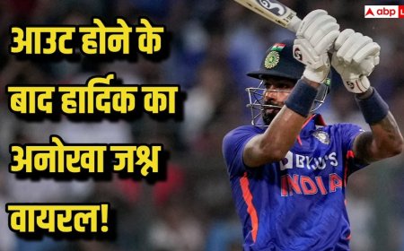 अपने ही विकेट पर जश्न मनाते नजर आए हार्दिक पांड्या, गेंदबाज को लगा लिया गले