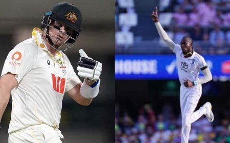 दूसरे एशेज टेस्ट पर ऑस्ट्रेलिया का दबदबा, बॉलिंग में स्टोक्स की जमकर हुई पिटाई, गाबा में अंग्रेजों का निकला दम