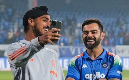 Watch: विराट कोहली ने अर्शदीप सिंह को बुरी तरह किया रोस्ट, सब लगाने लगे ठहाके, मजेदार वीडियो वायरल