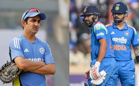 भारतीय टीम के अंदर कलह! रोहित-विराट के गजब प्रदर्शन के बाद भी चुप गौतम गंभीर, कोच पर उठे सवाल