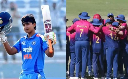 एशिया कप में टीम इंडिया की बंपर जीत, वैभव सूर्यवंशी ने 95 गेंद में बनाए 171; UAE को 234 रनों से धो डाला