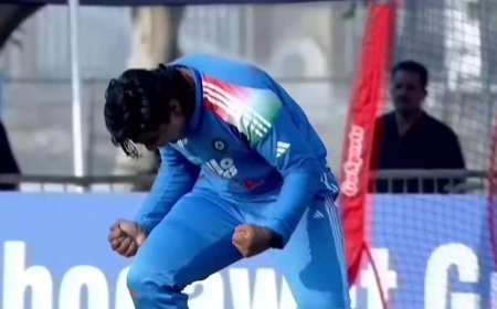 IND vs PAK U19: ऑलराउंडर हैं वैभव सूर्यवंशी, पाकिस्तान को गेंद से दिया गहरा जख्म; कप्तान का विकेट लेकर किया जोरदार सेलिब्रेशन