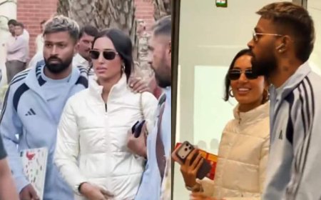 IND vs SA 5th T20 के लिए गर्लफ्रेंड के साथ अहमदाबाद पहुंचे हार्दिक पांड्या, इस बात पर मायूस हुईं माहिका