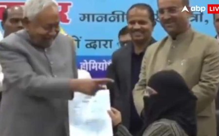 मुस्लिम महिला के चेहरे से नकाब हटाए जाने पर भड़कीं बानू मुश्ताक, नीतीश कुमार को लेकर कही ये बात