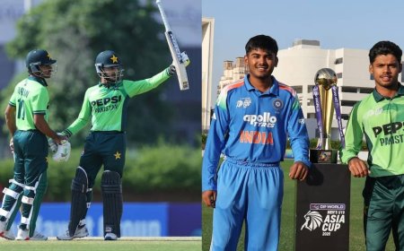 U19 Asia Cup 2025 IND vs PAK Final: भारत के सामने 348 का लक्ष्य, पाकिस्तान के लिए चमके समीर मिन्हास; अब वैभव सूर्यवंशी और आयुष म्हात्रे से उम्मीद