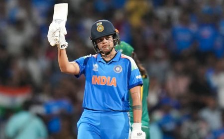 महज 21 साल की उम्र में शेफाली वर्मा ने टी20 अंतरराष्ट्रीय क्रिकेट में रचा इतिहास, बनाया ये खास रिकॉर्ड