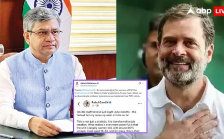 'सिर्फ 8-9 महीने में 30 हजार लोगों को नौकरी', राहुल गांधी की पोस्ट पर अश्विनी वैष्णव ने कहा- Thank You!