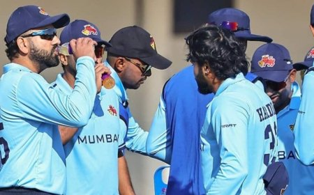 रोहित फेल, लेकिन हार्दिक ने खेली मैच जिताऊ पारी; उत्तराखंड को हरा अंक तालिका के टॉप पर मुंबई