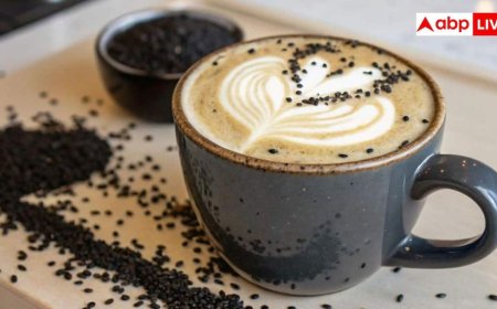 माचा के बाद अब ब्लैक सेसमे लाटे का दौर, जानिए क्यों इसे माना जा रहा 2026 का हेल्थ ड्रिंक?