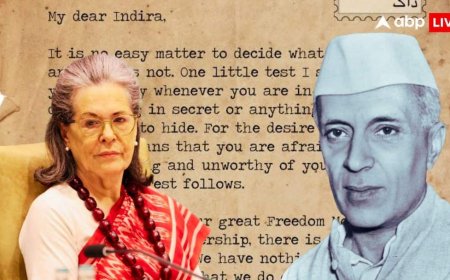 फिर निकला नेहरू के पत्रों का जिन्न! संस्कृति मंत्री ने सोनिया गांधी को चिट्ठी लिख की दस्तावेज लौटाने की अपील