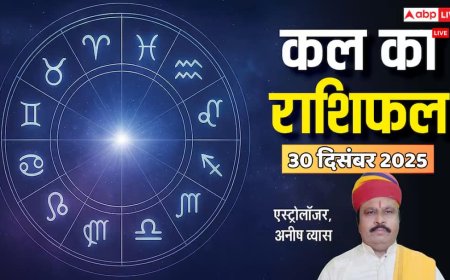 Kal Ka Rashifal: मेष से लेकर मीन राशियों के लिए कैसा रहेगा कल का दिन? पढ़ें 30 दिसंबर 2025 का राशिफल