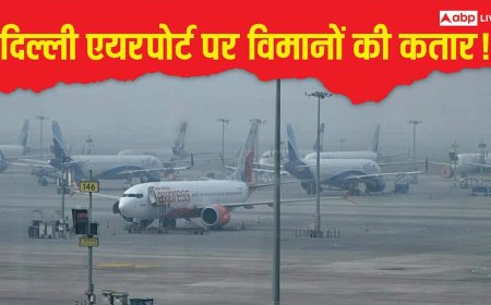 Delhi Airport Flight: दिल्ली एयरपोर्ट पर कोहरे का असर! 193 उड़ानें लेट, 13 रद्द, जानें कैसी है मौजूदा स्थिति