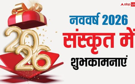 New Year 2026 Wishes Sanskrit: संस्कृत में दें नए साल 2026 की शुभकामनाएं, ये बेहतरीन संदेश भेज कहें नूतन वर्षाभिनंदन