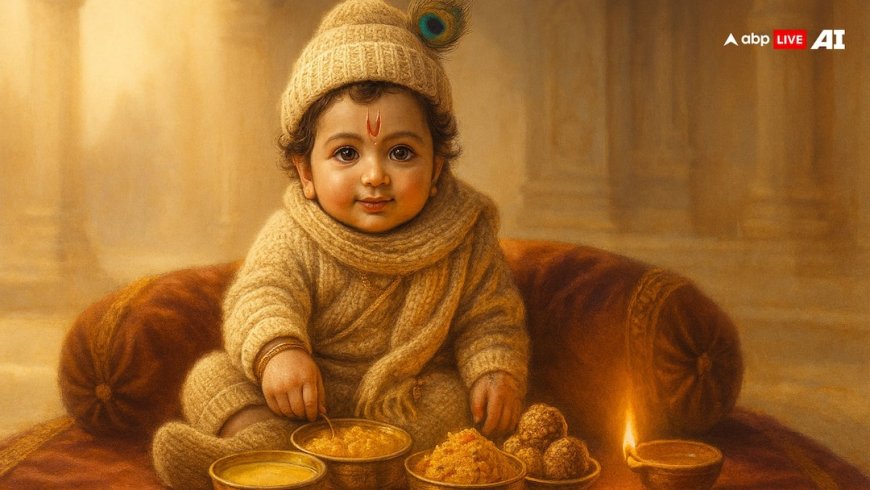 Laddu Gopal: सर्दियों में लड्डू गोपाल कि किस तरह करें सेवा, कौन से भोग से होंगे प्रसन्न? जानें उचित भोग, स्नान और देखभाल!