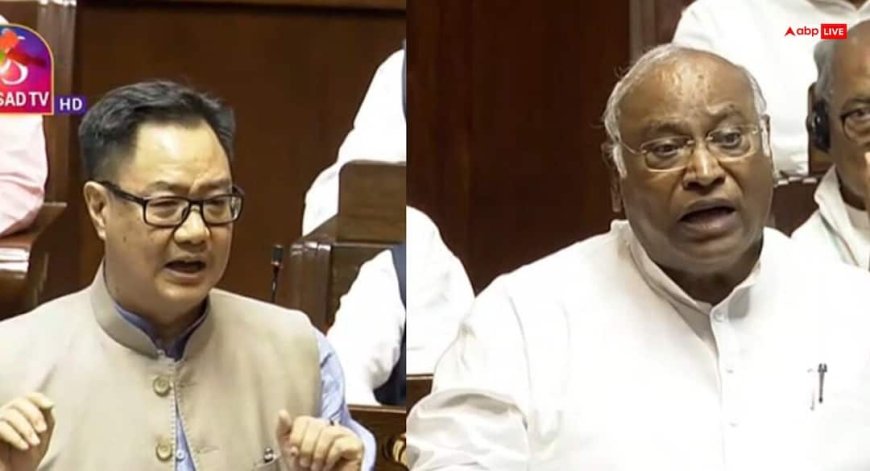 संसद में SIR पर घमासान: खरगे ने 267 के तहत तुरंत चर्चा की मांग की, रिजिजू बोले- 'समय सीमा न थोपे विपक्ष'