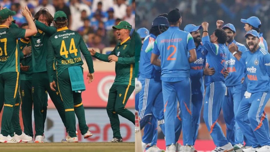 भारत-दक्षिण अफ्रीका रायपुर मैच में टूटे 7 बड़े रिकॉर्ड, इतिहास के पन्नों में दर्ज हुआ दूसरा वनडे