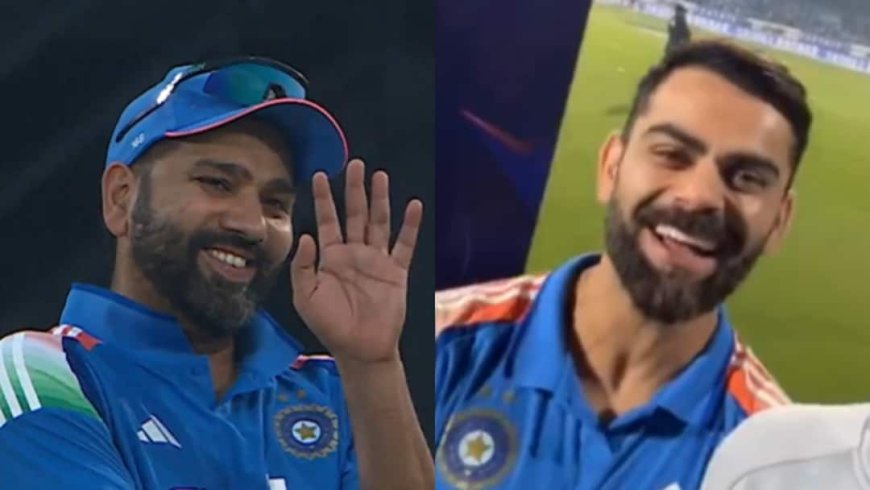 Watch: 'मैं वापस मोटा हो जाऊंगा...', केक देखकर बोले रोहित शर्मा; विराट कोहली की भी छूटी हंसी