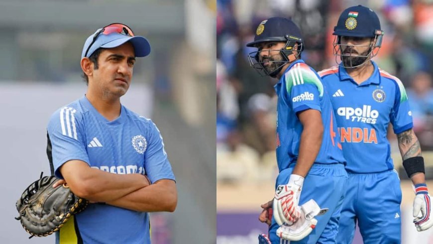 भारतीय टीम के अंदर कलह! रोहित-विराट के गजब प्रदर्शन के बाद भी चुप गौतम गंभीर, कोच पर उठे सवाल