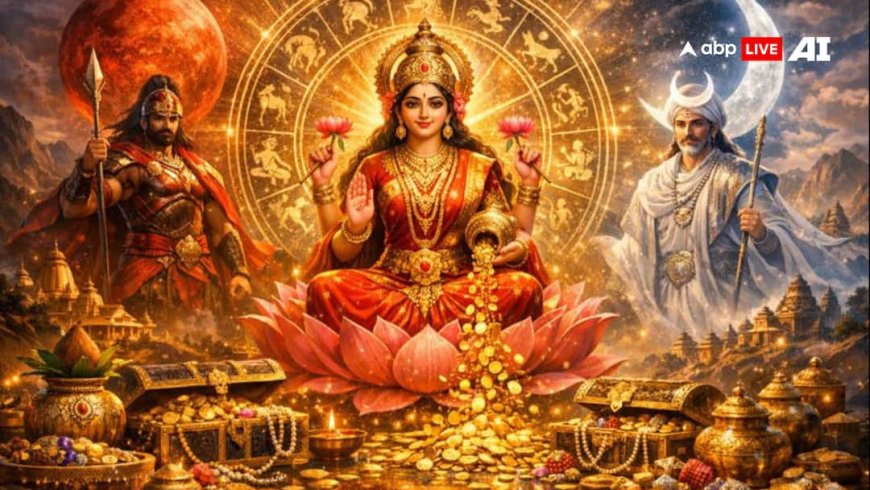 Maha Laxmi Rajyog 2026: नए साल पर इन राशियों की चमकेगी किस्मत! धन-संपत्ति में होगी अपार वृद्धि, जानें कैसे?