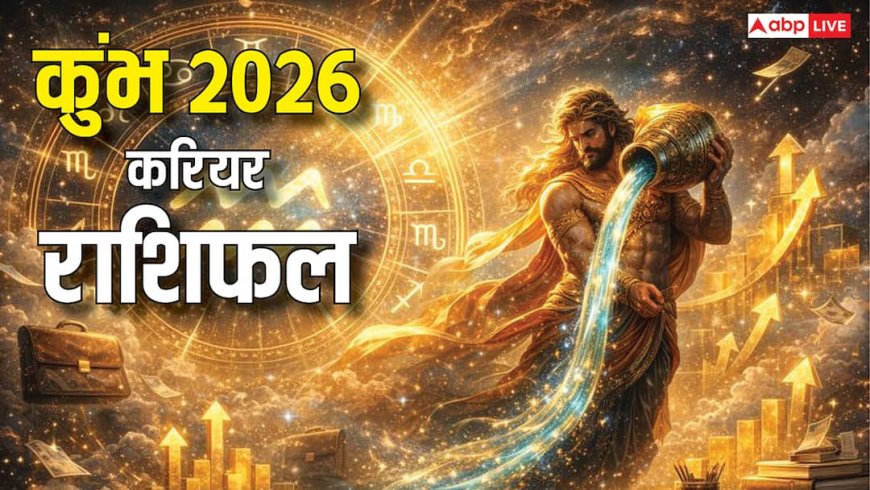 कुंभ 2026 करियर राशिफल: नया साल विद्यार्थी, बिजनेस और नौकरी में प्रोडाक्टिविटी से भरा! पढ़ें राशिफल