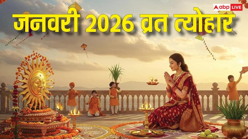 January Festival 2026: जनवरी 2026 में लगेगी व्रत-त्योहार की झड़ी, बसंत पंचमी, मौनी अमावस्या समेत पूरी लिस्ट देखें