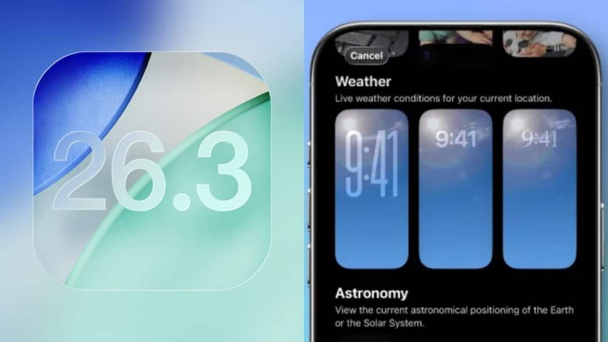 जल्द आ रही है iOS 26.3 अपडेट, आईफोन यूजर्स को मिलेंगे ये गजब के फीचर्स, एंड्रॉयड पर स्विच करना होगा आसान