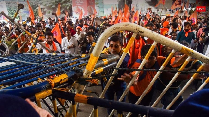 हिंदू बांग्लादेशी युवक की हत्या को लेकर हावड़ा में प्रदर्शन, पुलिस और बीजेपी समर्थकों के बीच झड़प