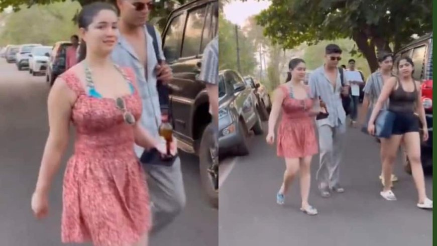 गोवा की सड़क पर हाथ में शराब लिए दिखीं सचिन तेंदुलकर की बेटी सारा? वीडियो वायरल होने से मचा हड़कंप