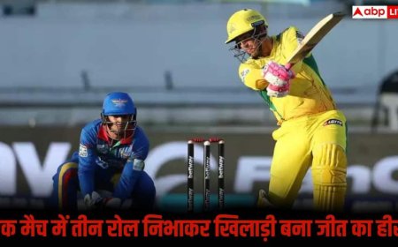 मैदान पर दिखा ऑलराउंडर का सुपरहिट शो, एक ही मैच में बल्ले, गेंद और विकेटकीपिंग से किया शानदार प्रदर्शन, बने जीत के हीरो