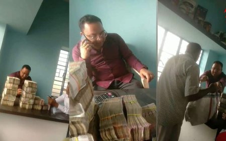 West Bengal: TMC नेता का वायरल वीडियो! टेबल पर दिखा नोटों का ढेर, सियासी बवाल तेज, जानिए पूरा मामला