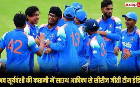 वैभव सूर्यवंशी ने मचा दी तबाही, भारत अंडर-19 टीम ने साउथ अफ्रीका को रौंदकर सीरीज पर किया कब्जा