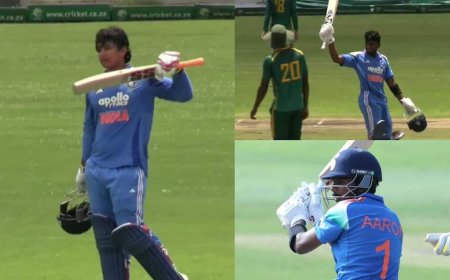 IND U19 vs SA U19: 227 की ओपनिंग साझेदारी, वैभव सूर्यवंशी का तूफानी शतक, तीसरे वनडे में भारत ने बना डाले 393 रन