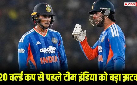 T20 वर्ल्ड कप से पहले टीम इंडिया को बड़ा झटका, स्टार खिलाड़ी तिलक वर्मा चोटिल, न्यूजीलैंड सीरीज से बाहर!