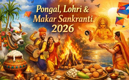 पोंगल, लोहड़ी, मकर संक्रांति जानें 2026 में त्योहारों की सही तारीख, शुभ मुहूर्त और महत्व!