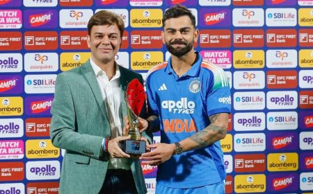 अपने घर में मैच से मिली ट्रॉफी नहीं रखते हैं विराट कोहली, वनडे में 45वां 'प्लेयर ऑफ द मैच' अवॉर्ड जीतने के बाद खोला राज