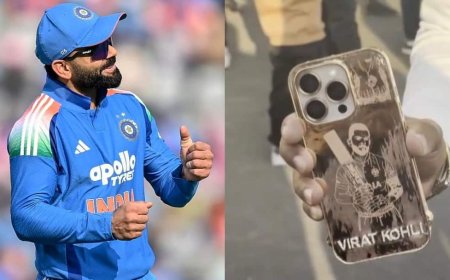 अजब विराट कोहली का फैन, सूरत से राजकोट लाया लाखों का गिफ्ट; कीमत आपके होश उड़ा देगी