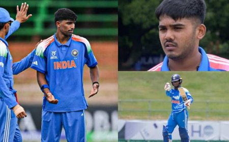 U19 World Cup 2026: वैभव सूर्यवंशी फ्लॉप, हेनिल पटेल चमके; U19 वर्ल्ड कप के पहले मैच में भारत ने यूएसए को 6 विकेट से हराया