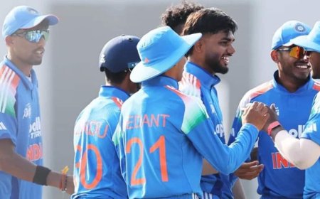 अंतिम ओवरों में पलटी बाजी, भारत ने बांग्लादेश के जबड़े से छीनी जीत; वैभव सूर्यवंशी के अद्भुत कैच ने किया कमाल