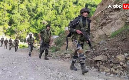 जम्मू कश्मीर के किश्तवाड़ में सेना की आतंकियों के साथ मुठभेड़, तीन जवान घायल, सर्च ऑपरेशन जारी
