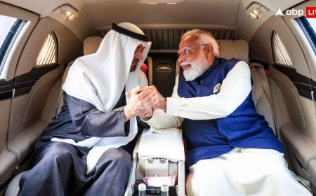 न्यूक्लियर सेक्टर, AI और आतंकवाद... UAE राष्ट्रपति के 3 घंटे के भारत दौरे में 5 समझौतों पर मुहर, पाकिस्तान को सख्त संदेश!