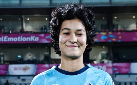 WPL में सबसे कम उम्र में डेब्यू करने वाली खिलाड़ी बनी दीया यादव, वैभव सूर्यवंशी जैसा बनाया रिकॉर्ड